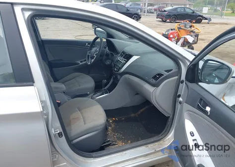 2012 Hyundai Accent Gls из США, поврежденный, VIN KMHCU4AE6CU065124